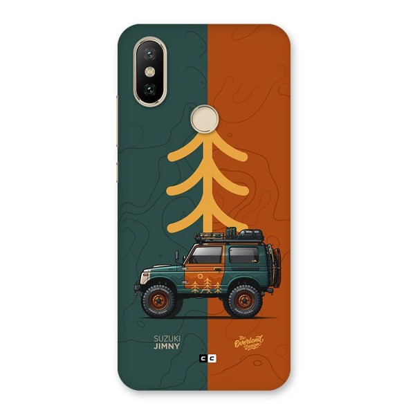 Amazing Defence Car Back Case for Mi A2