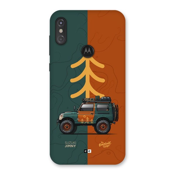 Amazing Defence Car Back Case for Motorola One Power