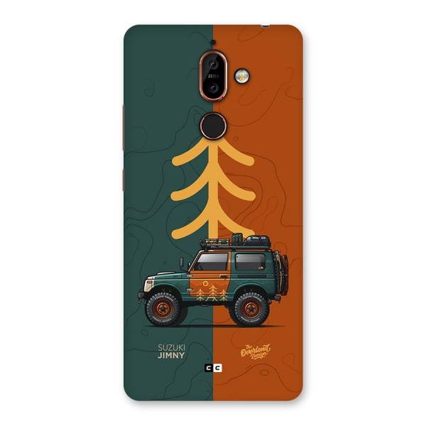 Amazing Defence Car Back Case for Nokia 7 Plus