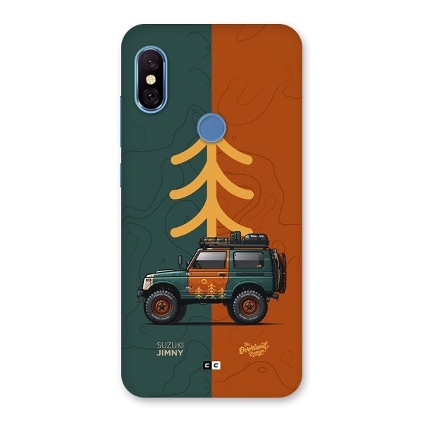 Amazing Defence Car Back Case for Redmi Note 6 Pro