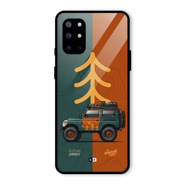 Amazing Defence Car Glass Back Case for OnePlus 8T