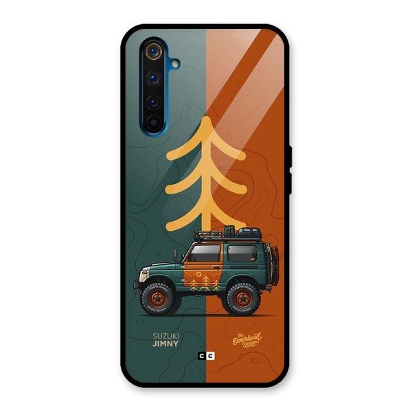 Amazing Defence Car Glass Back Case for Realme 6 Pro