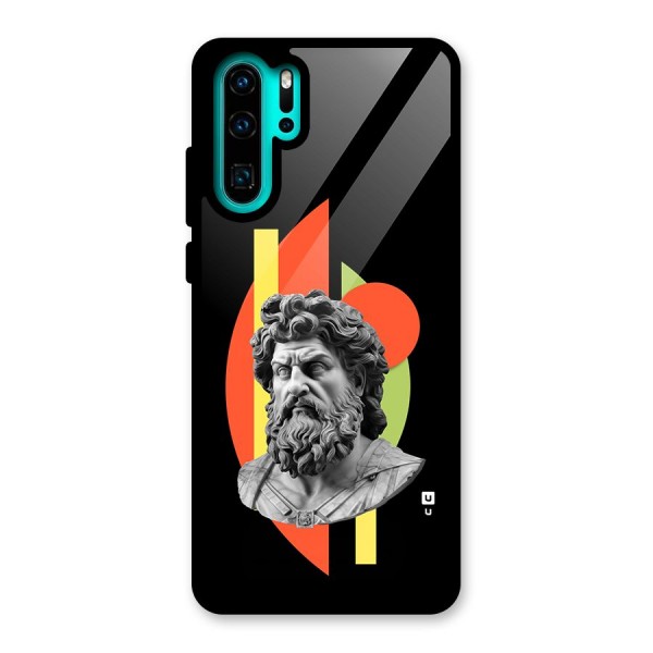 Amazing Geometry Glass Back Case for Huawei P30 Pro
