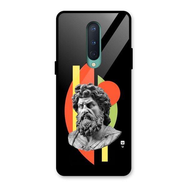 Amazing Geometry Glass Back Case for OnePlus 8