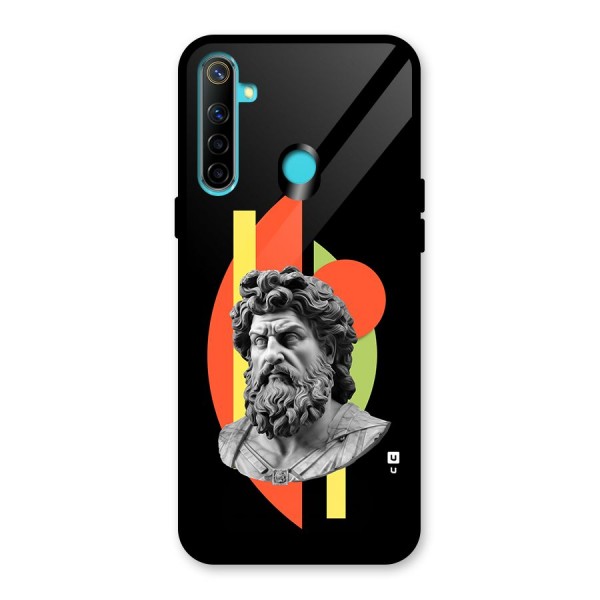 Amazing Geometry Glass Back Case for Realme 5