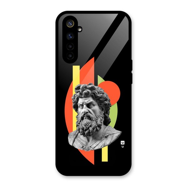 Amazing Geometry Glass Back Case for Realme 6