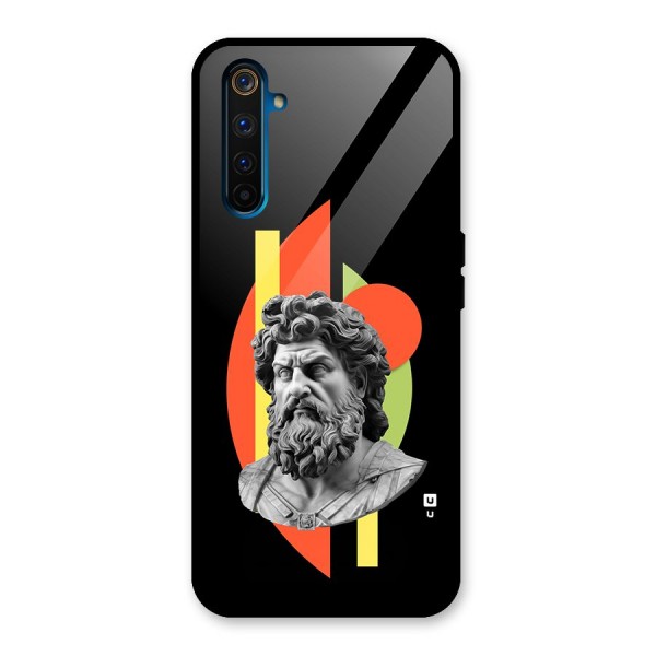 Amazing Geometry Glass Back Case for Realme 6 Pro