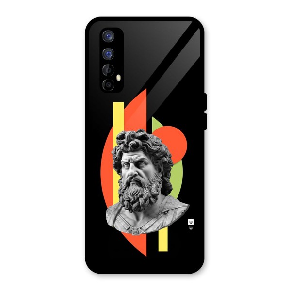 Amazing Geometry Glass Back Case for Realme 7