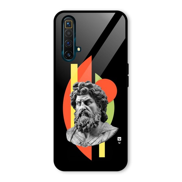 Amazing Geometry Glass Back Case for Realme X3 SuperZoom