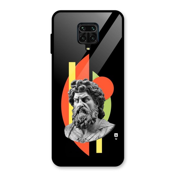 Amazing Geometry Glass Back Case for Redmi Note 10 Lite