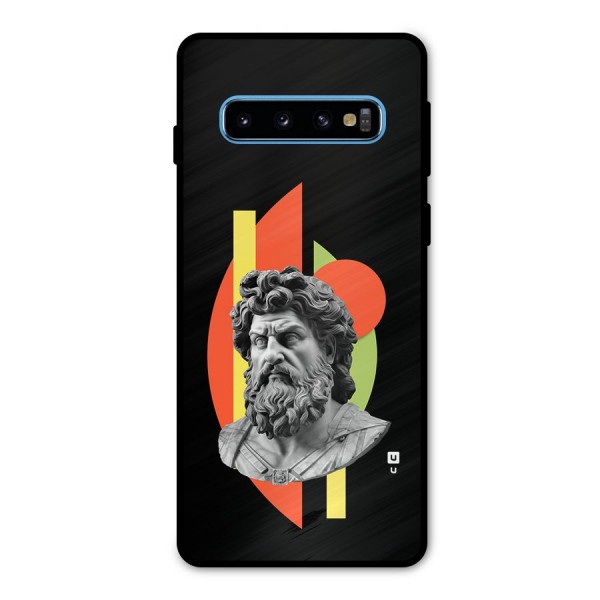 Amazing Geometry Metal Back Case for Galaxy S10