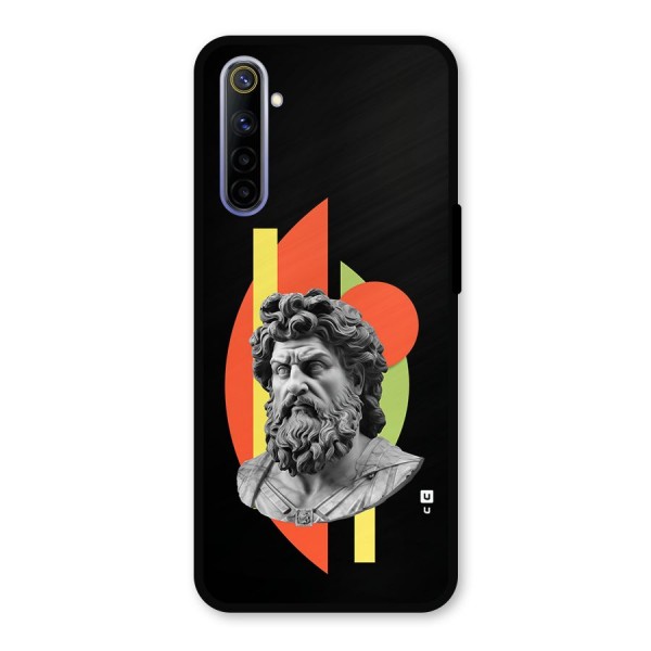 Amazing Geometry Metal Back Case for Realme 6