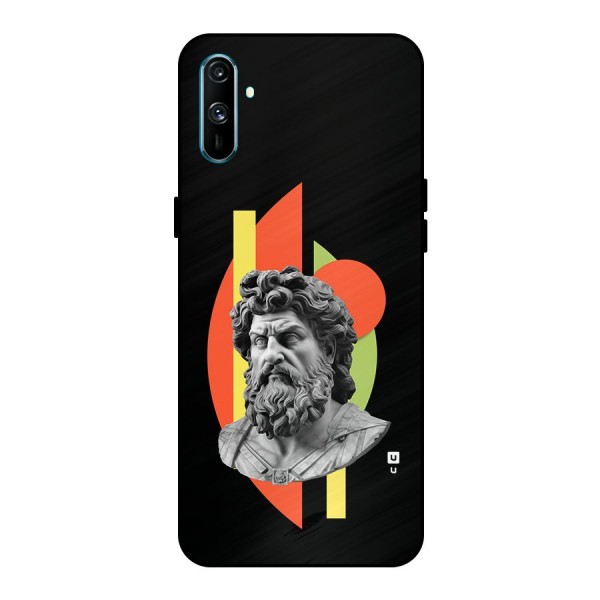 Amazing Geometry Metal Back Case for Realme C3