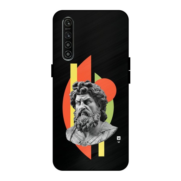 Amazing Geometry Metal Back Case for Realme XT