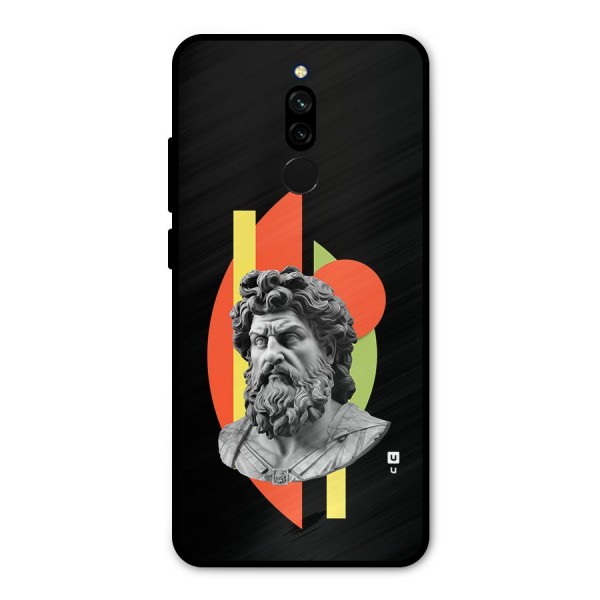 Amazing Geometry Metal Back Case for Redmi 8