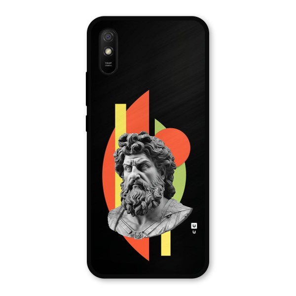 Amazing Geometry Metal Back Case for Redmi 9i