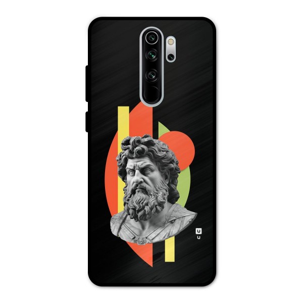 Amazing Geometry Metal Back Case for Redmi Note 8 Pro