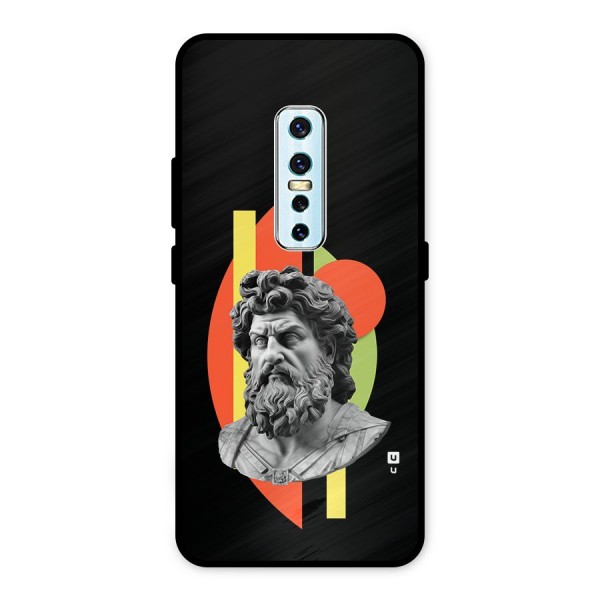 Amazing Geometry Metal Back Case for Vivo V17 Pro