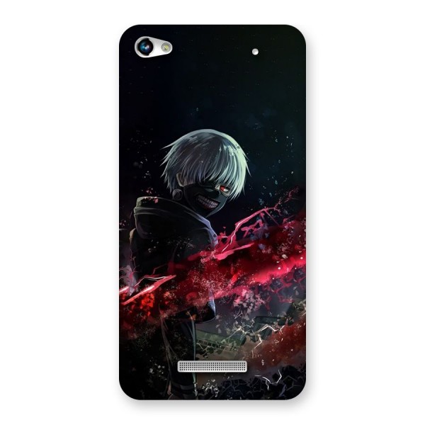 Amazing Ken Kaneki Back Case for Canvas Hue 2 A316