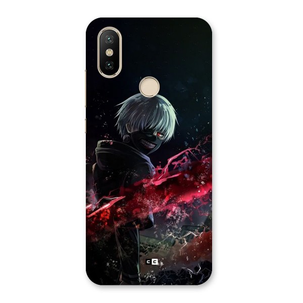 Amazing Ken Kaneki Back Case for Mi A2