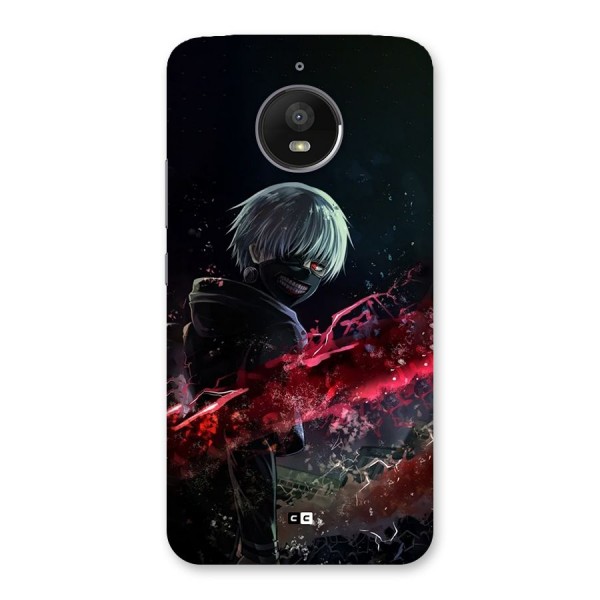 Amazing Ken Kaneki Back Case for Moto E4 Plus