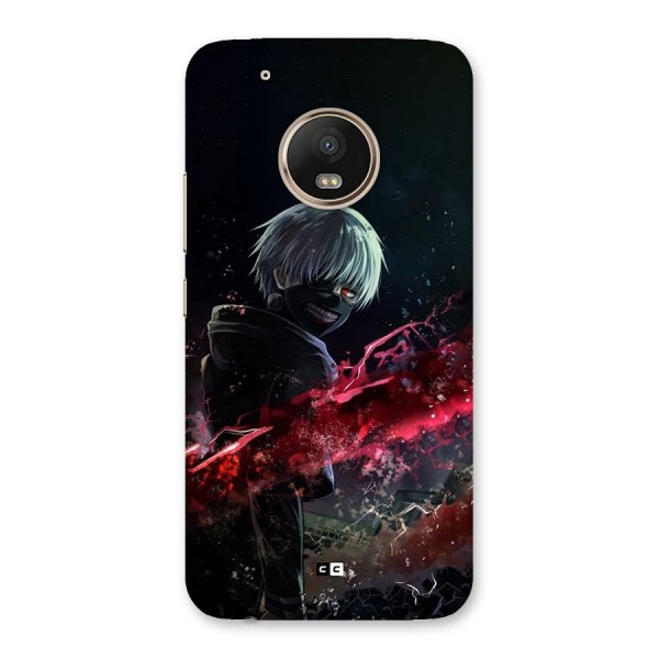 Amazing Ken Kaneki Back Case for Moto G5 Plus