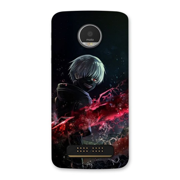 Amazing Ken Kaneki Back Case for Moto Z Play