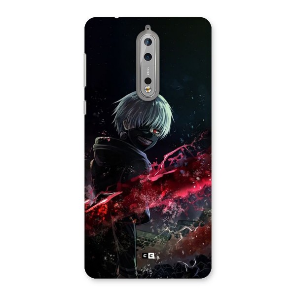 Amazing Ken Kaneki Back Case for Nokia 8