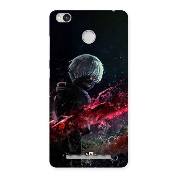 Amazing Ken Kaneki Back Case for Redmi 3S Prime