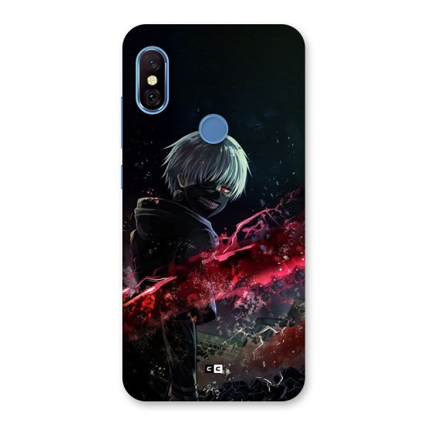 Amazing Ken Kaneki Back Case for Redmi Note 6 Pro