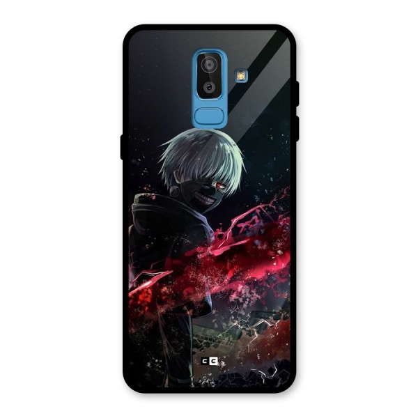 Amazing Ken Kaneki Glass Back Case for Galaxy J8