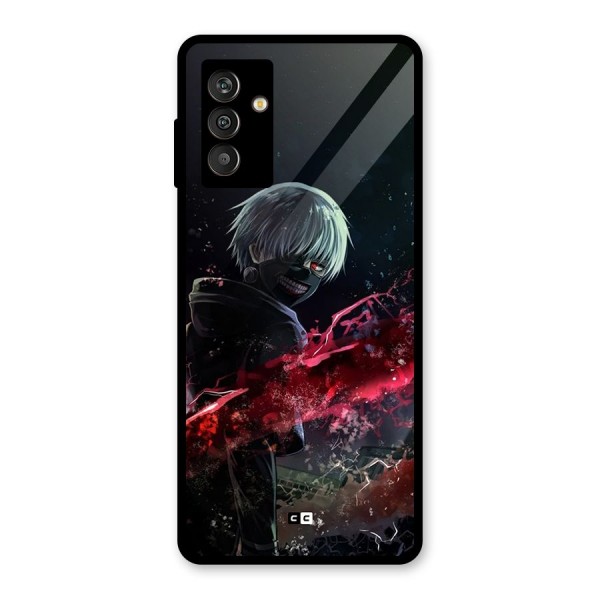 Amazing Ken Kaneki Glass Back Case for Galaxy M13