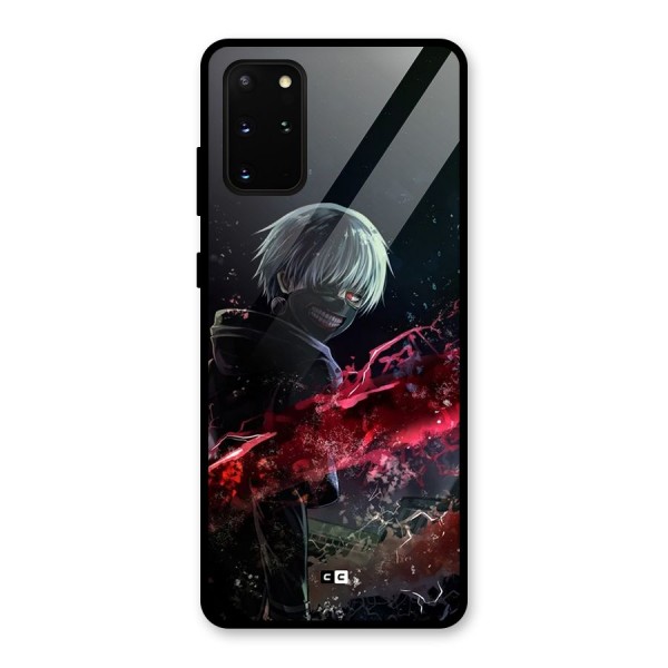 Amazing Ken Kaneki Glass Back Case for Galaxy S20 Plus