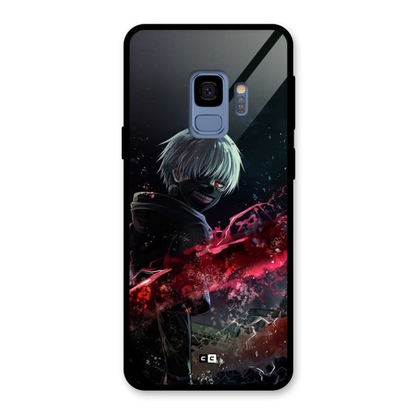 Amazing Ken Kaneki Glass Back Case for Galaxy S9