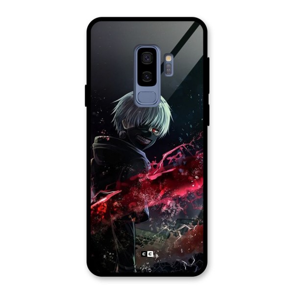 Amazing Ken Kaneki Glass Back Case for Galaxy S9 Plus