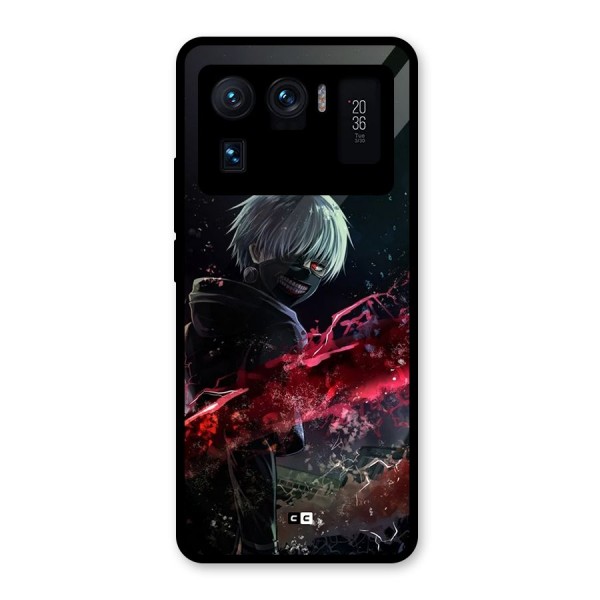 Amazing Ken Kaneki Glass Back Case for Mi 11 Ultra