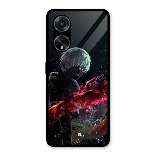 Amazing Ken Kaneki Glass Back Case for Oppo F23