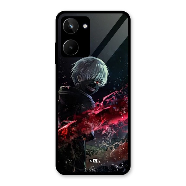 Amazing Ken Kaneki Glass Back Case for Realme 10