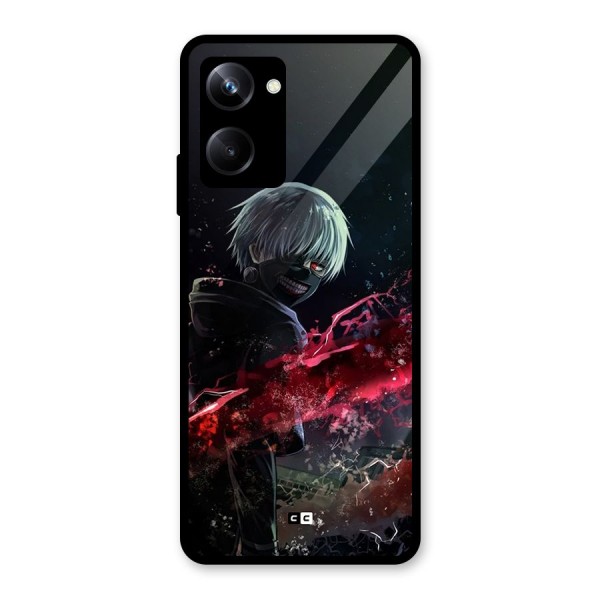 Amazing Ken Kaneki Glass Back Case for Realme 10 Pro