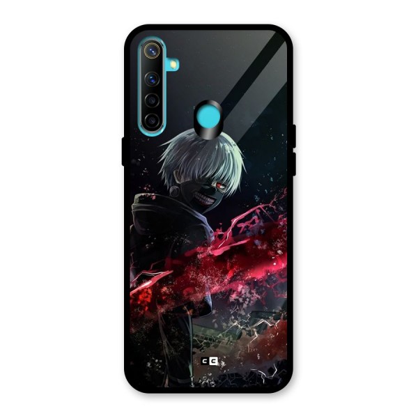 Amazing Ken Kaneki Glass Back Case for Realme 5