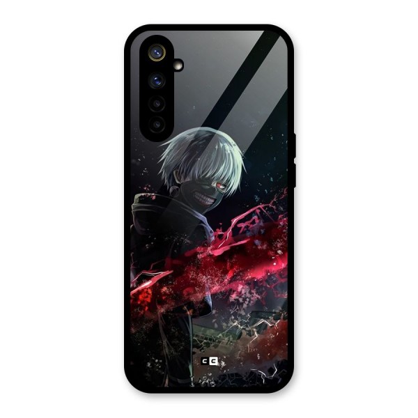 Amazing Ken Kaneki Glass Back Case for Realme 6