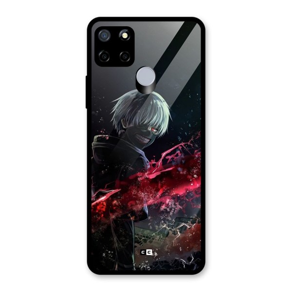 Amazing Ken Kaneki Glass Back Case for Realme C15