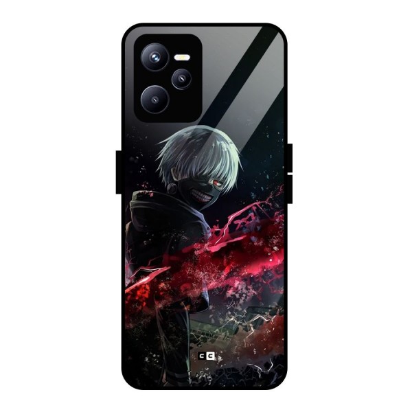 Amazing Ken Kaneki Glass Back Case for Realme C35