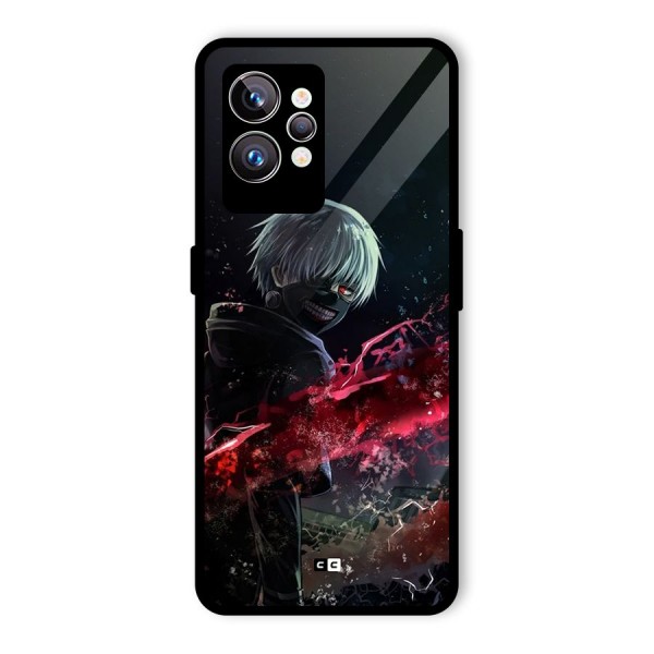 Amazing Ken Kaneki Glass Back Case for Realme GT2 Pro