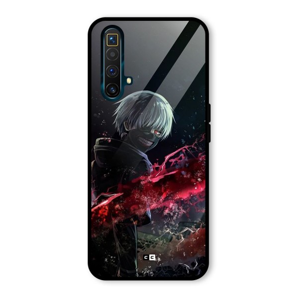 Amazing Ken Kaneki Glass Back Case for Realme X3 SuperZoom