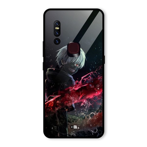 Amazing Ken Kaneki Glass Back Case for Vivo V15