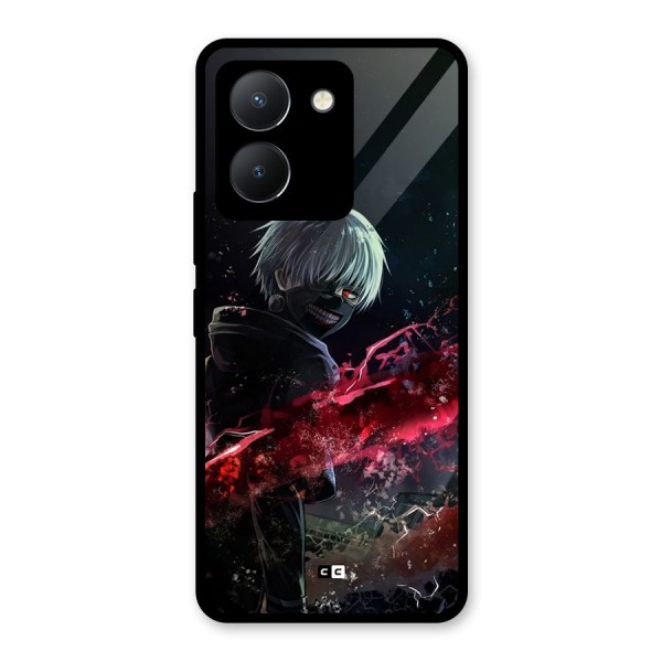 Amazing Ken Kaneki Glass Back Case for Vivo Y36