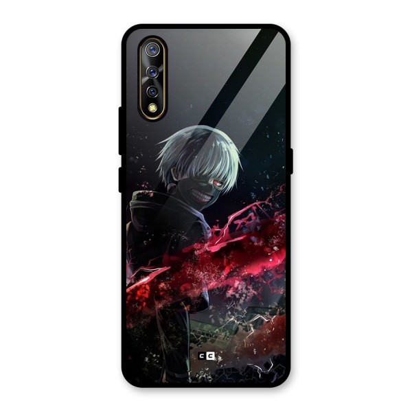 Amazing Ken Kaneki Glass Back Case for Vivo Z1x