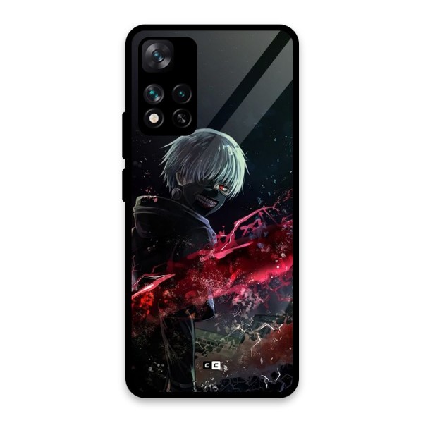 Amazing Ken Kaneki Glass Back Case for Xiaomi 11i 5G