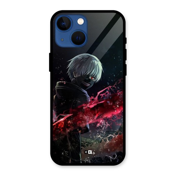 Amazing Ken Kaneki Glass Back Case for iPhone 13 Mini